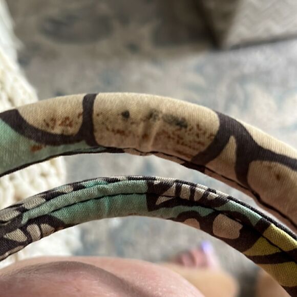 Vera Bradley Island Blooms Large Shoulder Bag - Picture 7 of 7